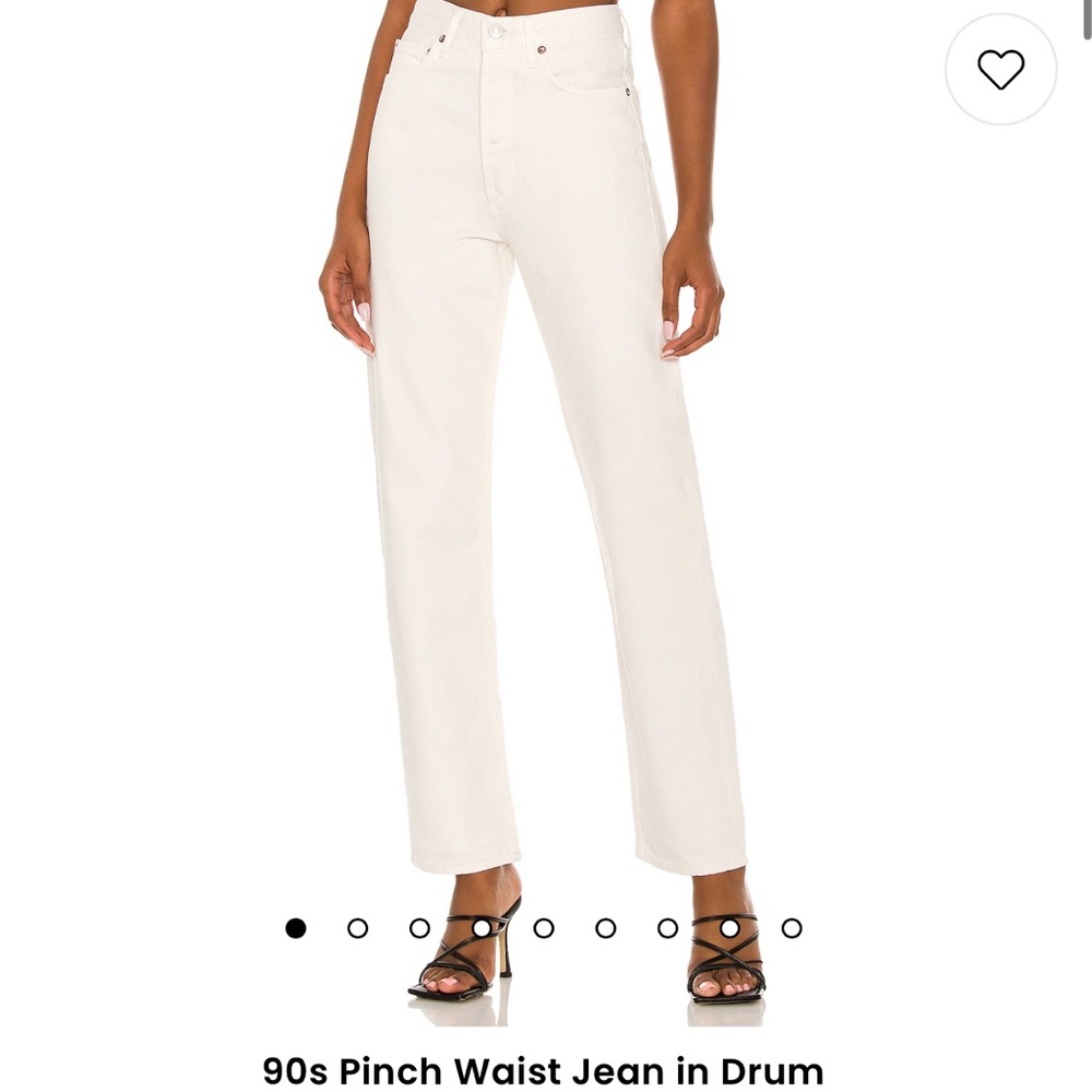 NWOT Size 24 - Agolde 90s Pinch Waist Jean in Drum